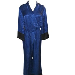 Navy Blue Jumpsuit with black details